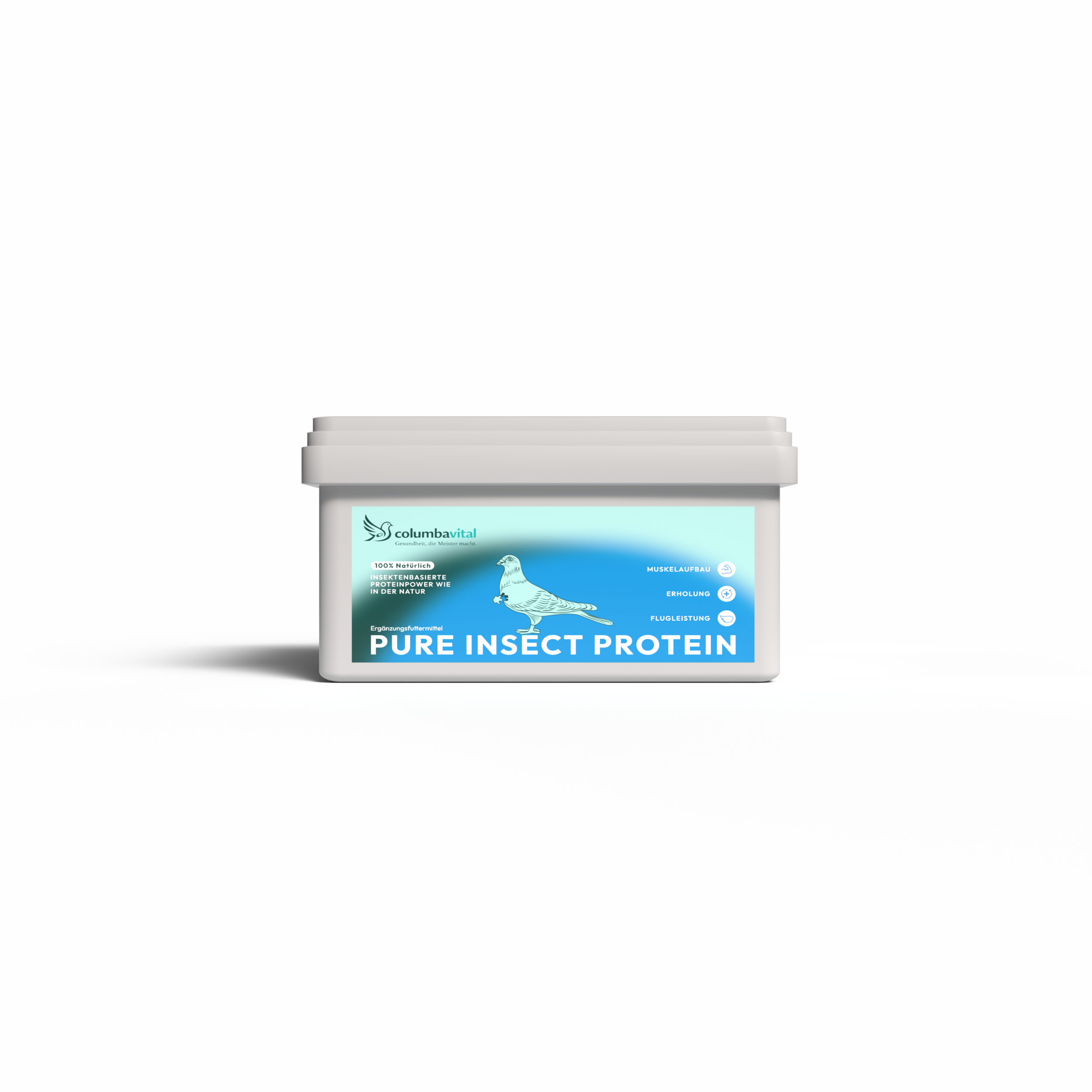 Pure Insect Protein®: Hochwertiges Insektenprotein für Muskelkraft, Regeneration und Vitalität Ihrer Tauben